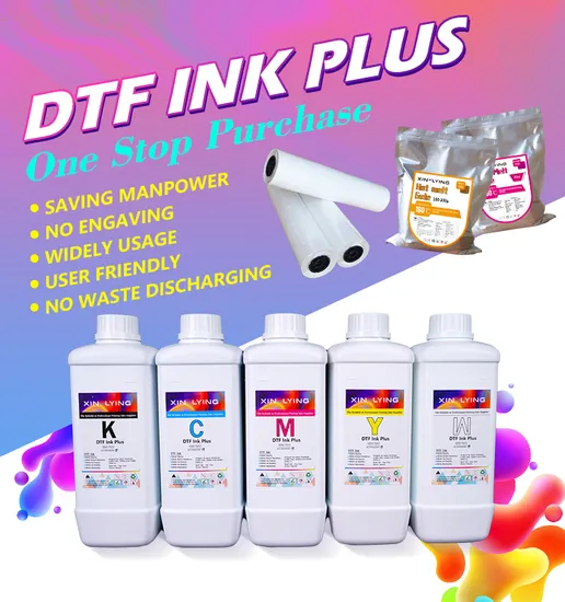 Xinflying Manufacturer Epson 4720/XP600/I3200 Heads Dtf White Ink for Dtf Printing